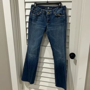 7 For All Mankind “A Pocket” bootcut jeans